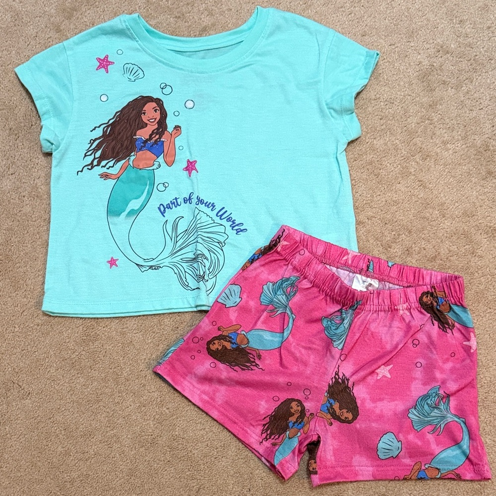 Disney Ariel Pajama Set